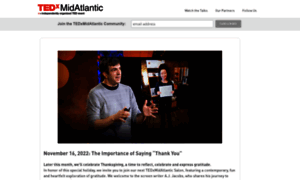 Tedxmidatlantic.com thumbnail