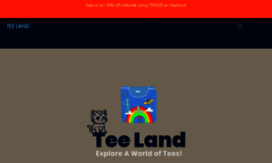 Tee-land.com thumbnail