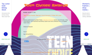 Teen-choice-awards.blogspot.co.uk thumbnail