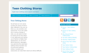 Teenclothingstores.net thumbnail