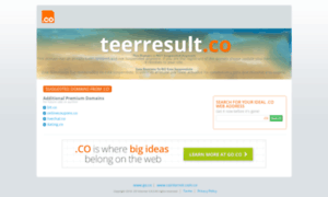 Teerresult.co thumbnail