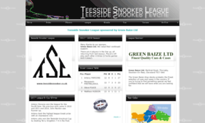 Teessidesnooker.co.uk thumbnail