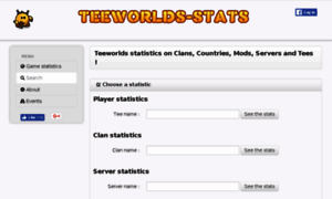 Teeworlds-stats.info thumbnail
