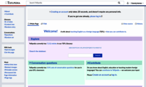 Teflpedia.com thumbnail