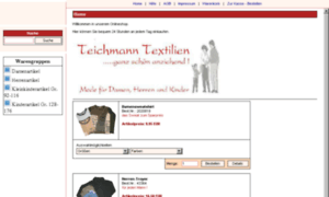 Teichmann-textilien.de thumbnail