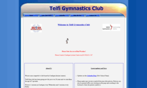 Teifigymnastics.co.uk thumbnail