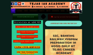 Tejasiasacademy.com thumbnail