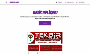 Tekbir-yap-insaat.business.site thumbnail