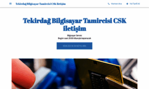 Tekirdag-bilgisayar-tamircisi-csk-iletisim.business.site thumbnail