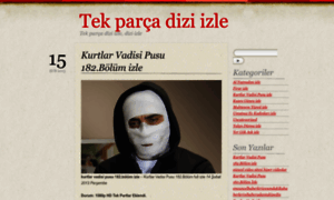 Tekparcadiziizle.wordpress.com thumbnail