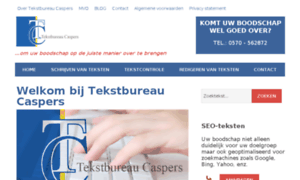 Tekstbureau-caspers.nl thumbnail