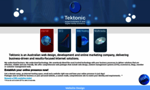 Tektonic.net.au thumbnail