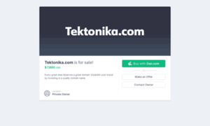 Tektonika.com thumbnail