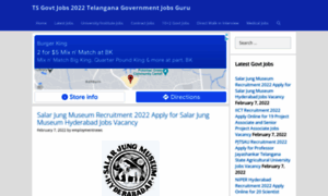 Telangana.governmentjobs.guru thumbnail