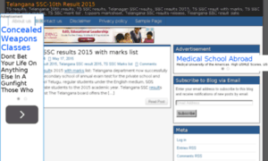 Telangana10thresults2015.in thumbnail