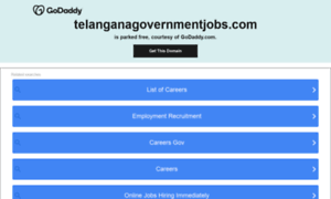 Telanganagovernmentjobs.com thumbnail