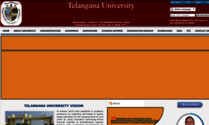 Telanganauniversity.ac.in thumbnail