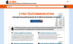 Telecom.e-pro.fr thumbnail