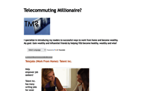 Telecommutingmillionaire.blogspot.com thumbnail