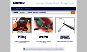 Teleflexsurgicalcatalog.com thumbnail