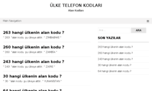 Telefonkodu.sitesi.gen.tr thumbnail