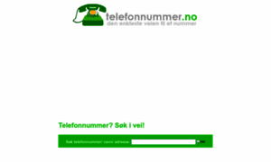 Telefonnummer.no thumbnail