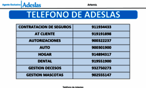 Telefonodeadeslas.seguro-salud.net thumbnail