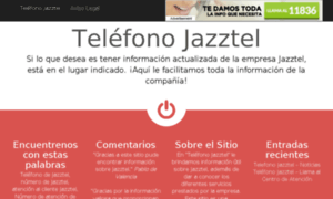 Telefonojazztel.com.es thumbnail
