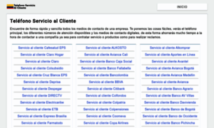 Telefonoservicioalcliente.com.co thumbnail