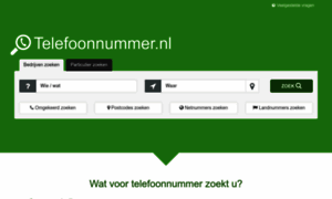 Telefoonnummer.nl thumbnail