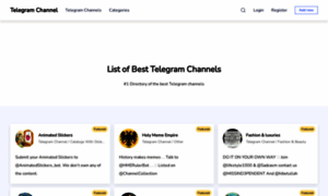 Telegram-channel.com thumbnail