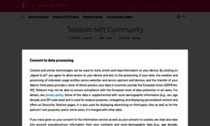 Telekomhilft.telekom.de thumbnail