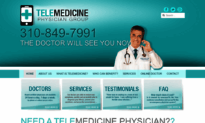 Telemedicinephysiciangroup.com thumbnail