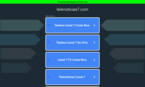 Telenoticias7.com thumbnail