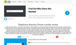 Telephone-owner.com thumbnail