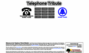 Telephonetribute.com thumbnail