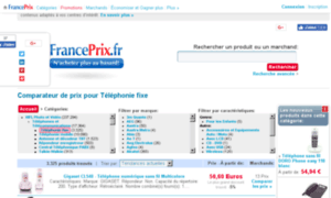 Telephonie-fixe.franceprix.fr thumbnail