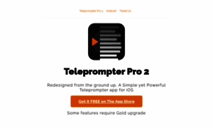Teleprompterpro2.com thumbnail