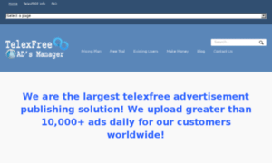 Telexfreeadsmanager.com thumbnail