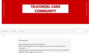 Telkomselcare.vanillacommunity.com thumbnail