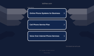 Tellfree.com thumbnail