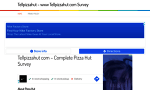 Tellpizzahut.net thumbnail