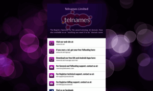 Telnic.tel thumbnail