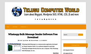 Telugucomputerworld.blogspot.com thumbnail