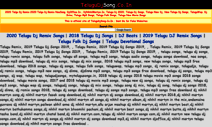 Telugudjsong.co.in thumbnail