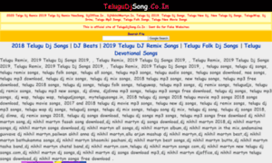 Telugudjsong.com thumbnail