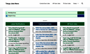 Telugujobsnews.com thumbnail