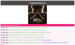 Telugump3songs.in thumbnail