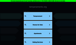 Temperaments.org thumbnail