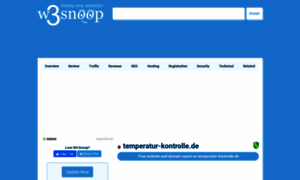 Temperatur-kontrolle.de.w3snoop.com thumbnail